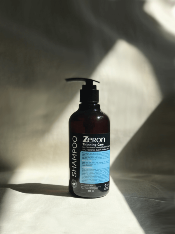 zeron thinning shampoo 230ml
