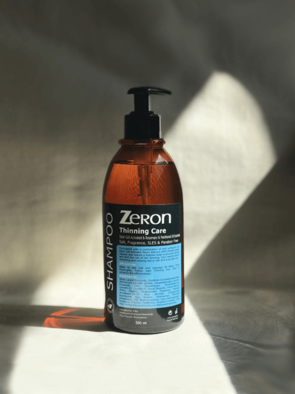 zeron thinning shampoo 500ml